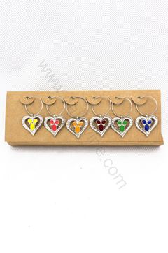 Picture of Wine Charm Set (Heart)