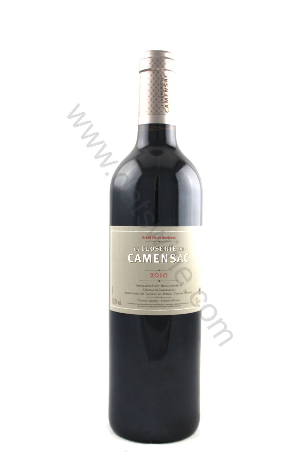 haut medoc,grand vin de bordeaux la closerie de camensac haut medoc 2010 (2nd wine)