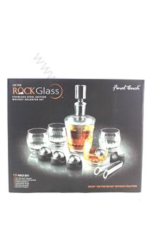 Picture of Final Touch On The Rock Glass Decanter Set