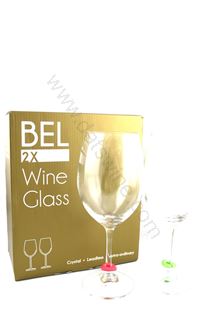 圖片 BEL Crystal Leadless Wine Glass (BEL 無鉛水晶杯 2只)