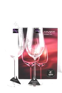 Picture of Lucaris Bordeaux Crystal (Shanghai Style) Set of 2