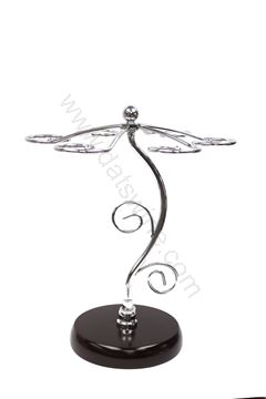 Picture of Elegant Silver Flower Wine Rack 高貴銀色花型酒架